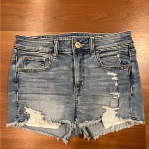 American Eagle “High Rise Shortie” Shorts sz 4